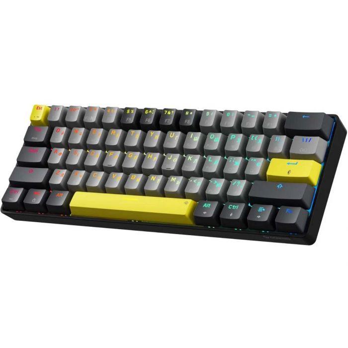 Клавіатура бездротова GamePro MK130G Pro Outemu Red Switch Hot-Swap RGB Black 