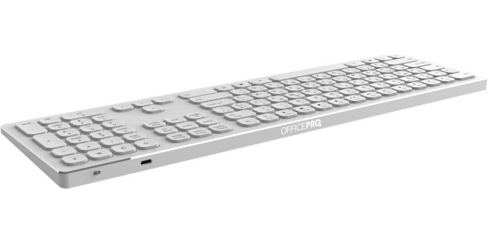 Клавіатура бездротова OfficePro SK1550W White 