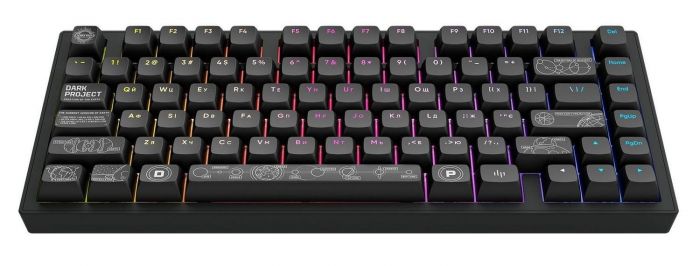 Клавіатура Dark Project ALU81 Terra Nova Black (DPKB_NOVA_81_ANSI_BLACK_UA)