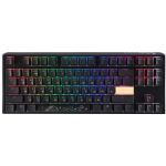 Клавіатура Ducky One 3 TKL Cherry MX Blue RGB UA USB Black (DKON2187ST-CUAPXCLAWSC1)