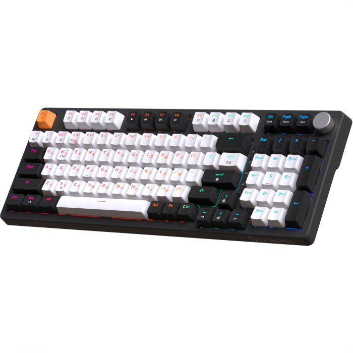 Клавіатура GamePro MK170B Red з Hot-Swap RGB Black 