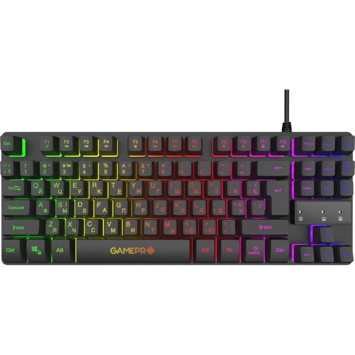 Клавіатура GamePro Nitro GK537 Black 