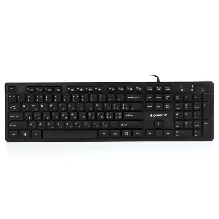 Клавіатура Gembird KB-MCH-03-UA Ukr Black 