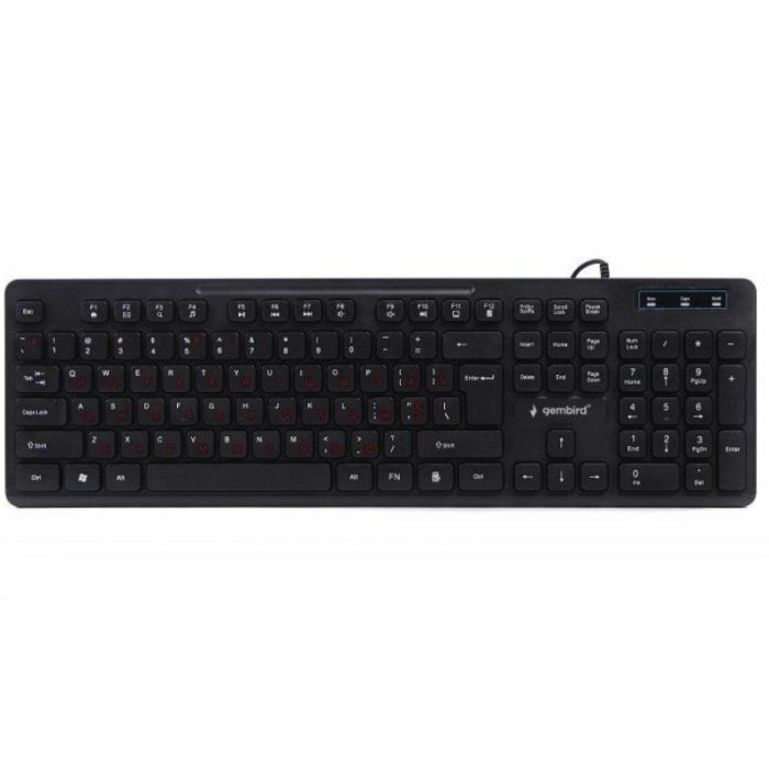 Клавіатура Gembird KB-MCH-04-UA Ukr Black