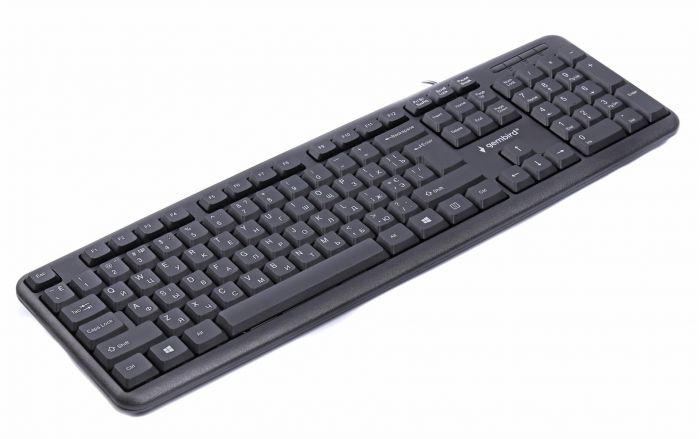 Клавіатура Gembird KB-U-103-UA Ukr Black