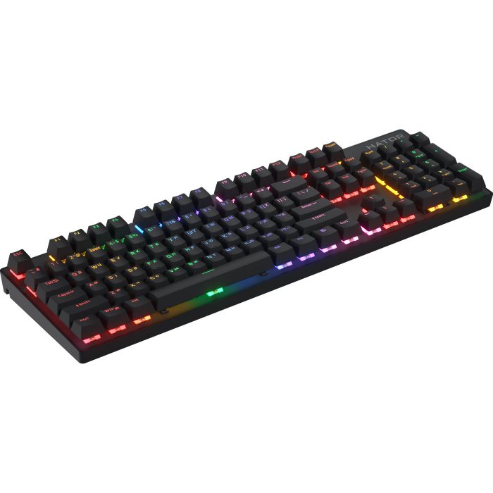 Клавіатура Hator Icefall Mecha Wireless Rainbow Black (HTK204UA)