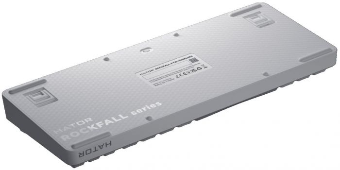 Клавіатура Hator Rockfall 3 Mecha TKL Wireless Orange White (HTK851UA)