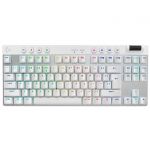 Клавiатура бездротова Logitech G PRO X TKL Lightspeed White Tactile (920-012148)