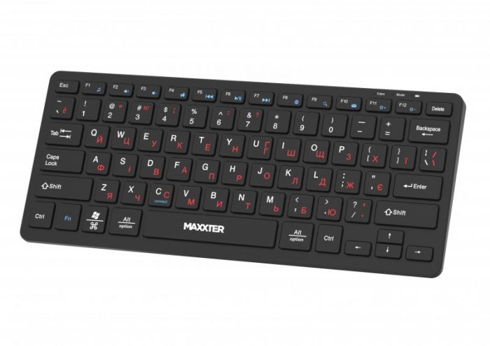 Клавiатура Maxxter KBW-C01B-UA Black