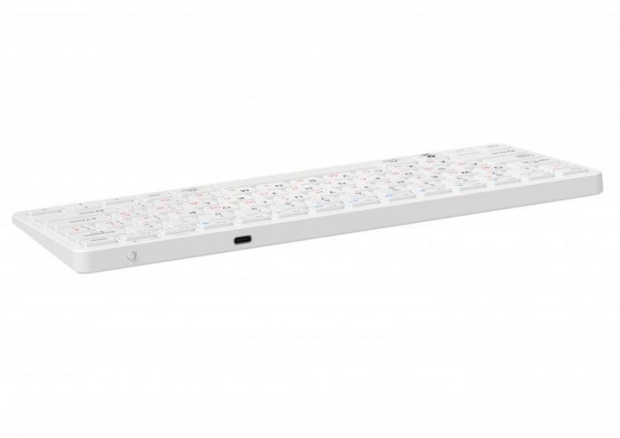 Клавiатура Maxxter KBW-C01S-UA Silver