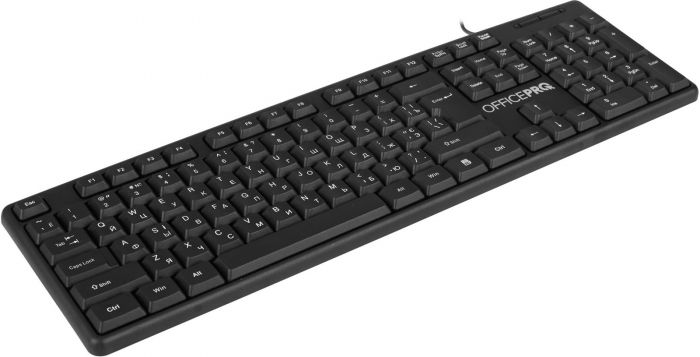 Клавіатура OfficePro SK166 Black 