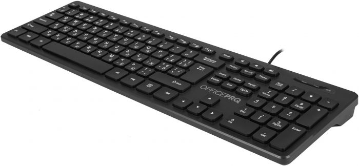 Клавіатура OfficePro SK276 Black 