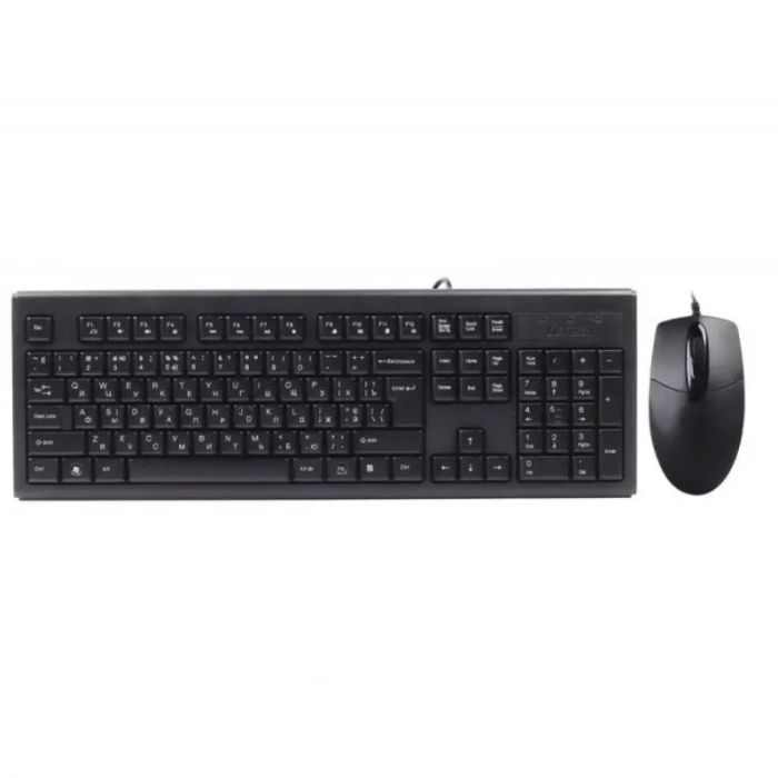 Комплект (клавіатура, миша) A4Tech KR-8372S Black