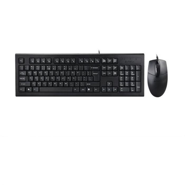 Комплект (клавіатура, мишка) A4Tech KR-8572S Black