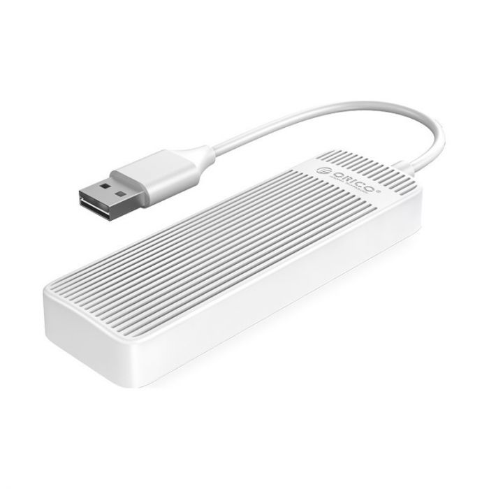 Концентратор USB2.0 Orico FL02-WH-BP White (CA913527)