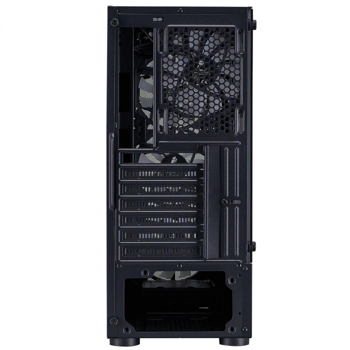 Корпус 1stPlayer D4-BK-4F1 Black без БЖ