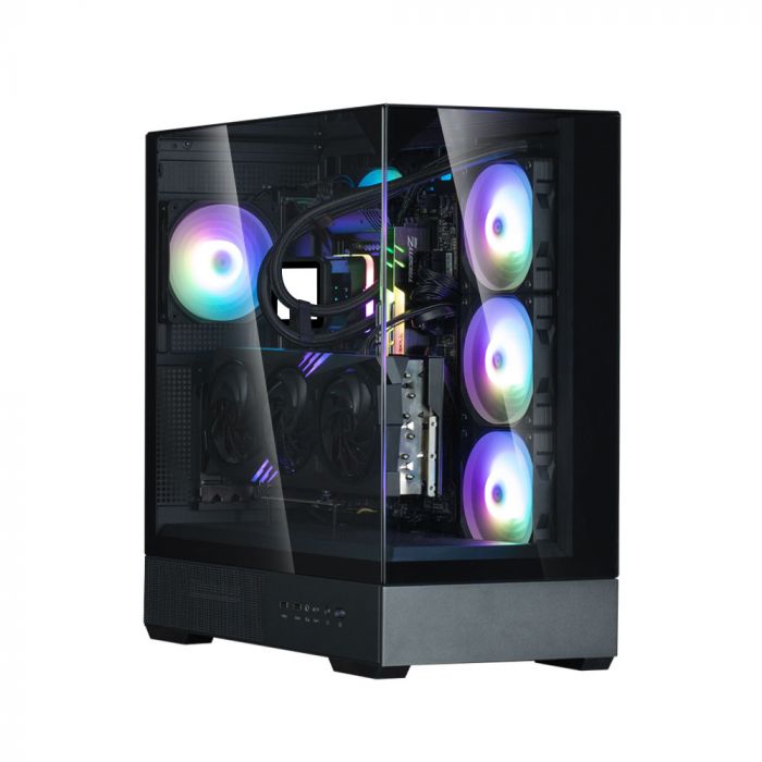 Корпус Zalman P40 Prism Black (P40PRISMBLACK) без БЖ