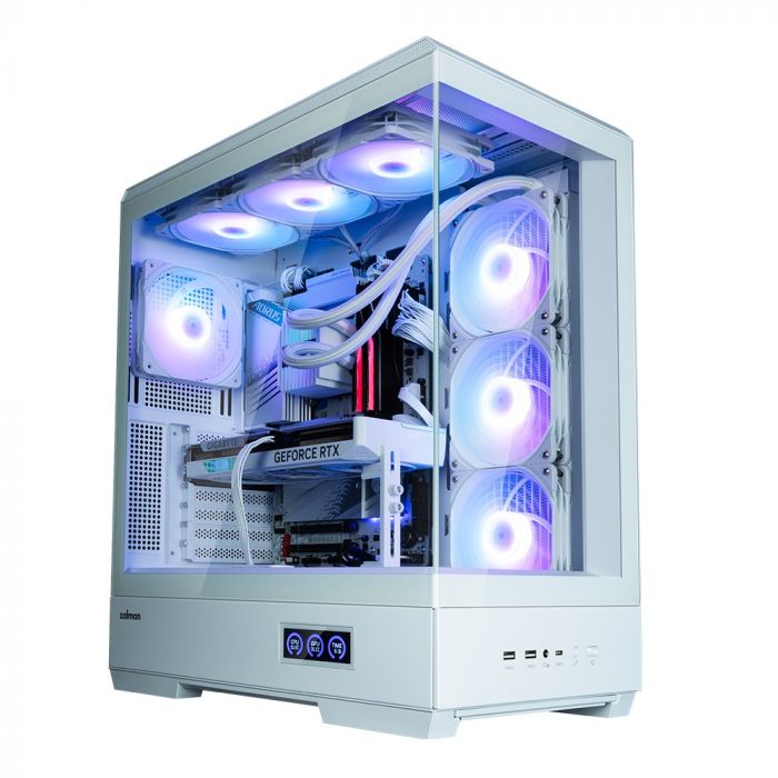 Корпус Zalman P50 DS White (P50DSWHITE) без БЖ