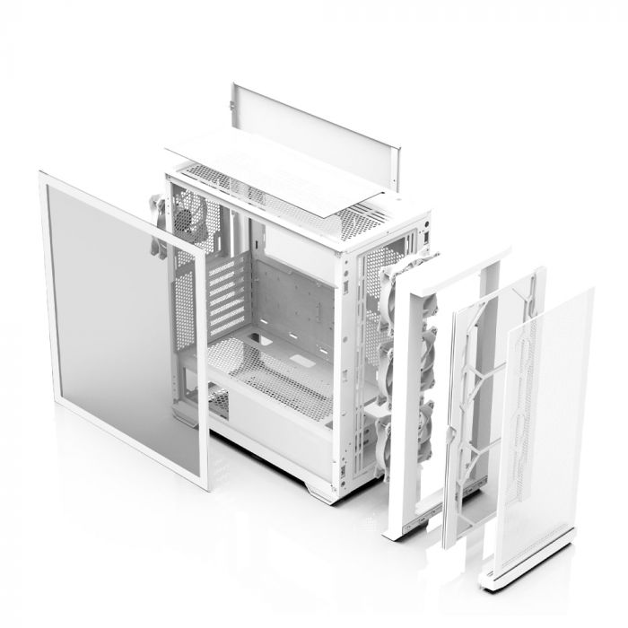 Корпус Zalman Z10 Duo White (Z10DUOWHITE) без БЖ