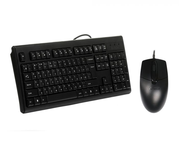 Комплект (клавіатура, миша) A4Tech KR-8372 Black