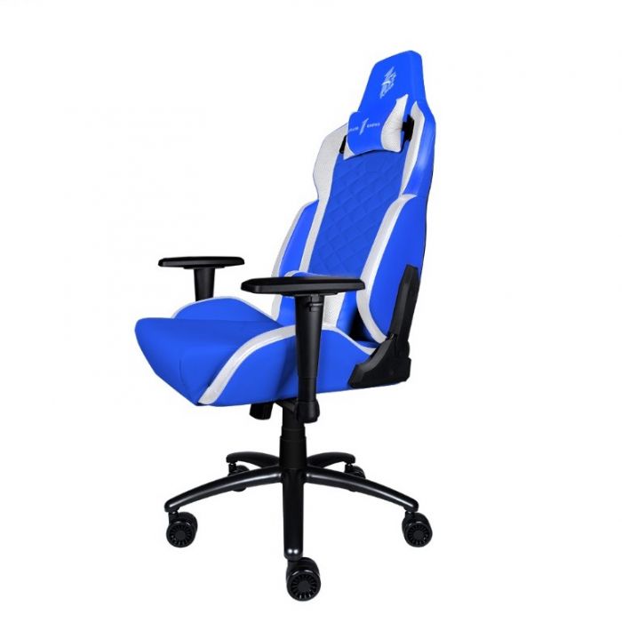 Крісло для геймерів 1stPlayer DK2 Blue-White