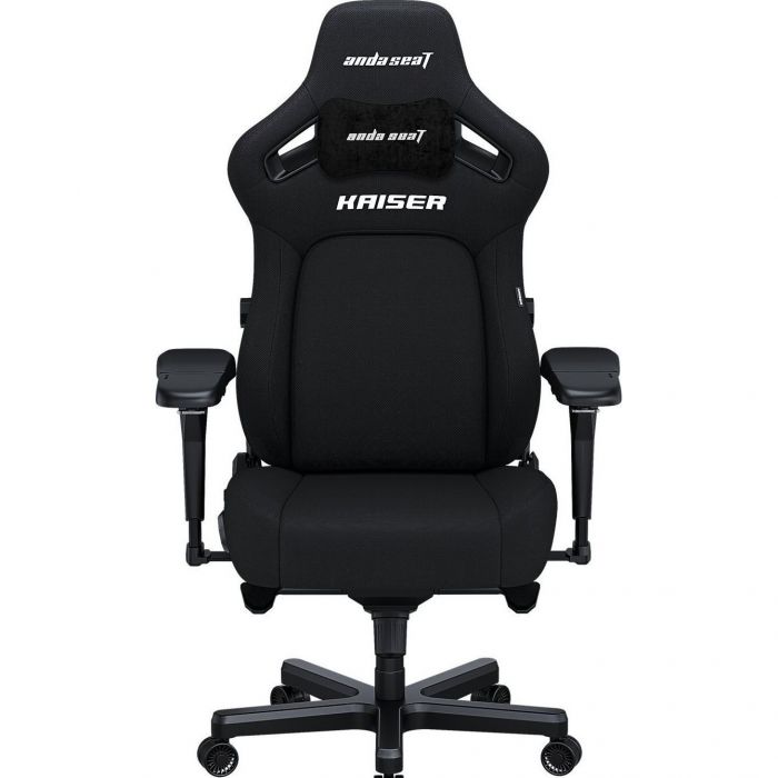 Крісло для геймерів Anda Seat Kaiser 4 Size XL Fabric Black (AD12YDDC-XLL-20-B-CF)