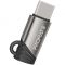 Адаптер Promate Link-Ci Lightning - USB Type C (F/M) Grey
