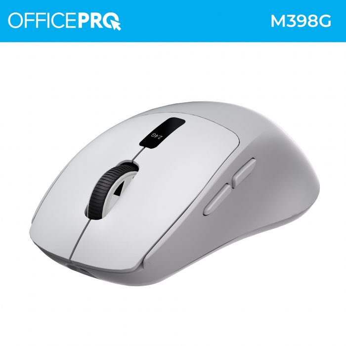 Миша бездротова OfficePro M398G Gray