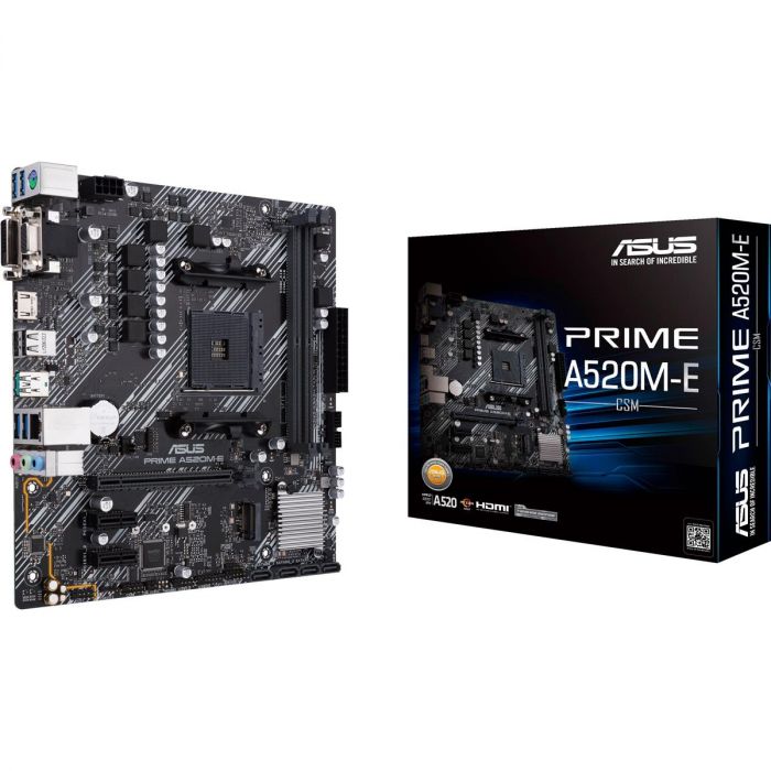 Материнська плата Asus Prime A520M-E/CSM Socket AM4