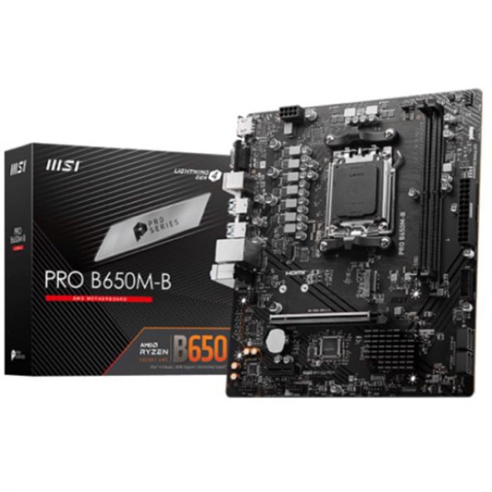 Материнська плата MSI Pro B650M-B Socket AM5