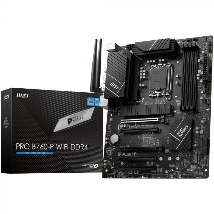 Материнська плата MSI Pro B760-P WiFi DDR4 Socket 1700
