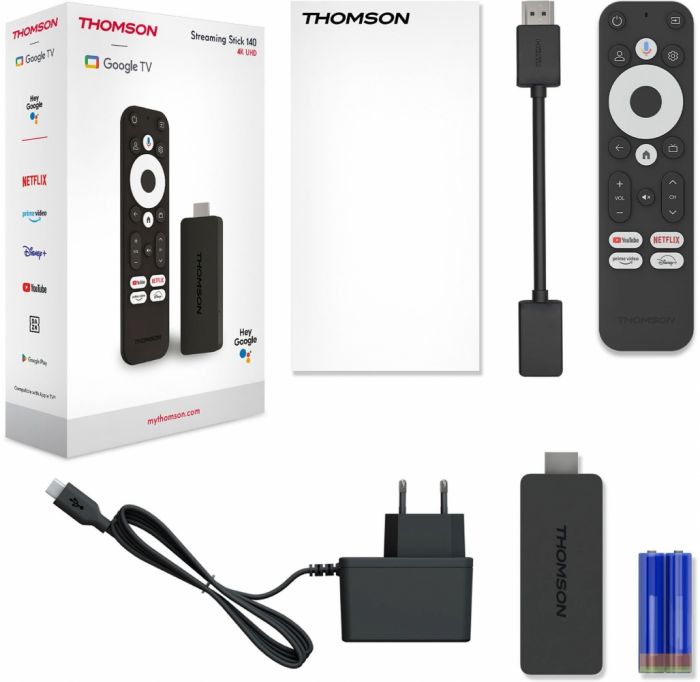 Медіаплеєр Thomson Streaming Stick 4K UHD 140G