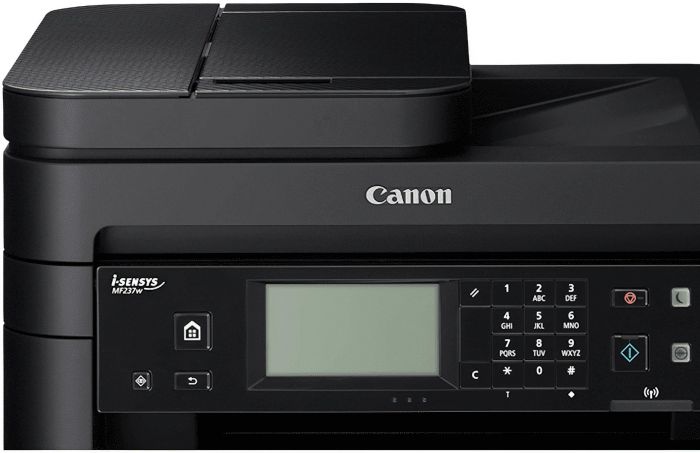 Багатофункційний пристрій А4 ч/б Canon i-SENSYS MF237w з Wi-Fi (1418C170AA) + 2 картриджа Canon 737
