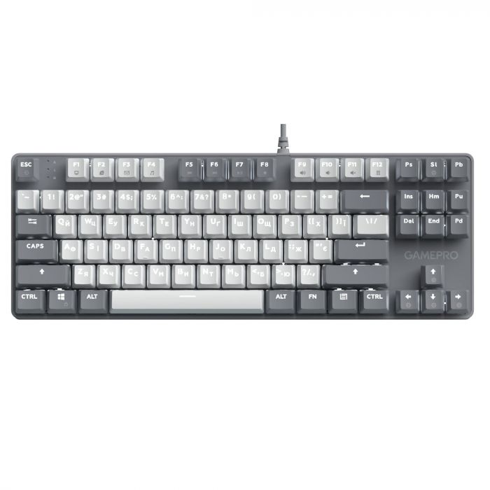 Клавіатура GamePro Genesis Metallic MK110G Outemu Red Swithes USB Gray