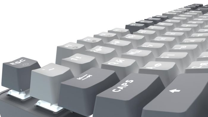 Клавіатура GamePro Genesis Metallic MK110G Outemu Red Swithes USB Gray