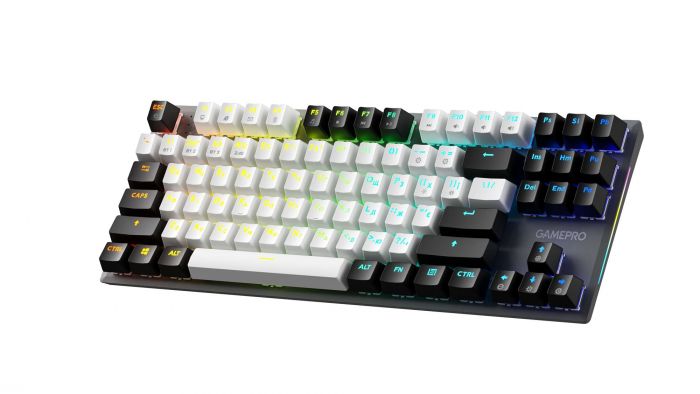 Клавіатура бездротова GamePro Genesis Joker Pro MK124G Pro Gray