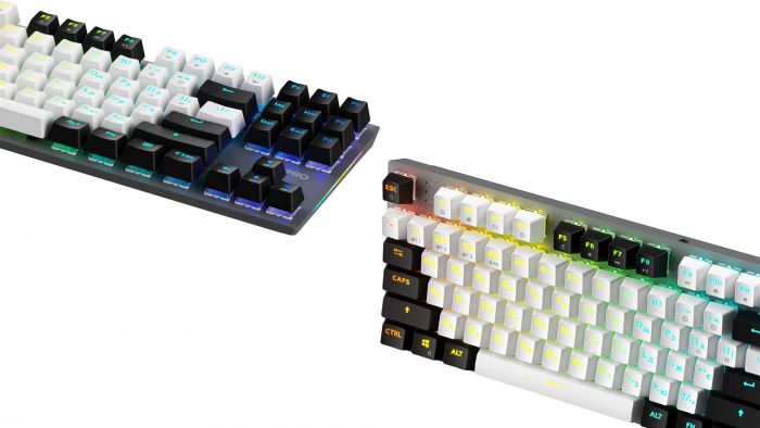 Клавіатура бездротова GamePro Genesis Joker Pro MK124G Pro Gray