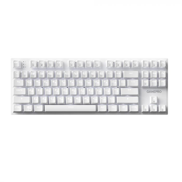 Клавіатура GamePro Genesis Joker MK124W Outemu Red Swithes USB White
