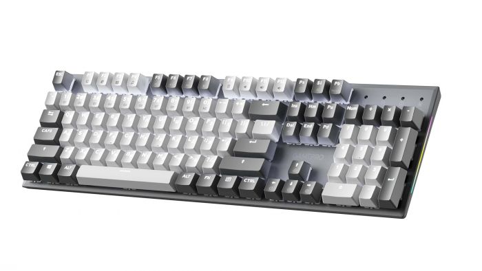 Клавіатура GamePro Genesis Metallic MK144G Outemu Red Swithes USB Gray