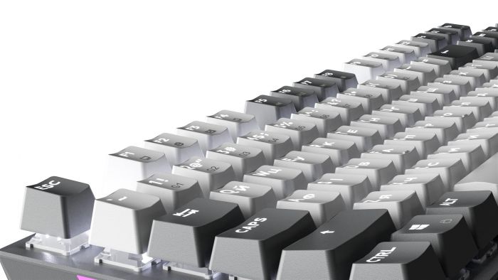 Клавіатура GamePro Genesis Metallic MK144G Outemu Red Swithes USB Gray