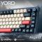 Клавіатура бездротова GamePro Asgard Yord Keychron Super Red Switch Blue (MK266BL)