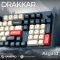 Клавіатура бездротова GamePro Asgard Drakkar Keychron Super Red Switch Blue (MK305BL)