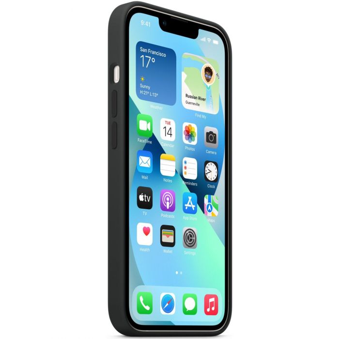 Чохол-накладка Apple Silicone Case with MagSafe для Apple iPhone 13 mini Midnight (MM223)