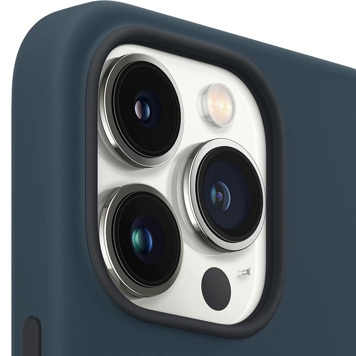 Чохол-накладка Apple Silicone Case with MagSafe для Apple iPhone 13 Pro Max Abyss Blue (MM2T3)