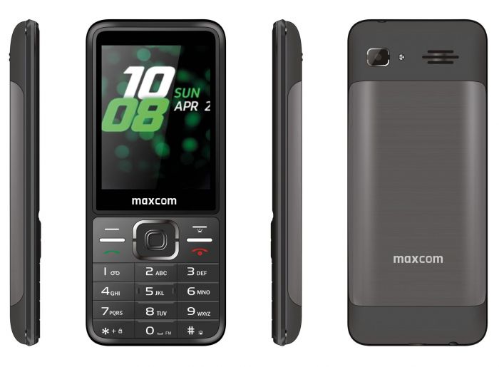 Мобiльний телефон Maxcom MM244 Black