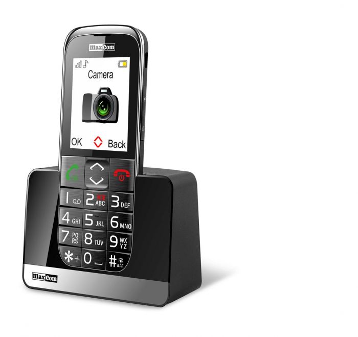 Мобiльний телефон Maxcom MM720 Black