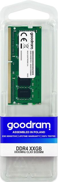 Модуль пам`яті SO-DIMM 4GB/2666 DDR4 GOODRAM (GR2666S464L19S/4G)