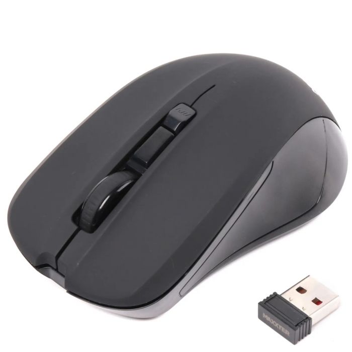 Миша бездротова Maxxter Mr-337 Black