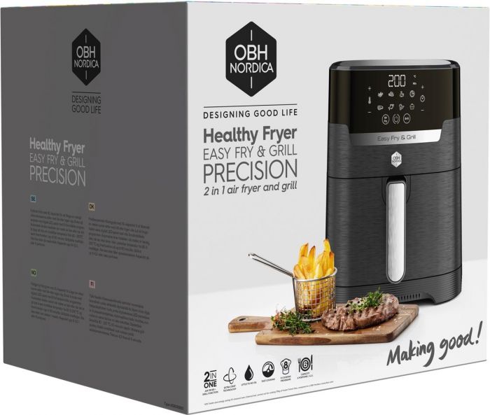 Мультипіч OBH Nordica Easy Fry&Grill Precision AG5058S0