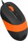 Миша A4Tech FM10 Black/Orange
